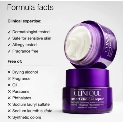 Masken Smart Clinical Repair Overnight Cream & Mask von Clinique