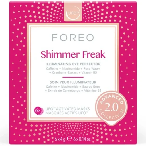 Maskenbehandlung UFO Maskenpads Shimmer Freak 2.0 von Foreo
