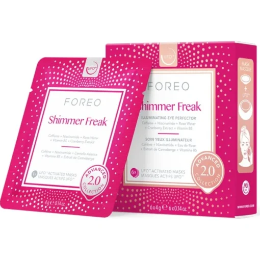 Maskenbehandlung UFO Maskenpads Shimmer Freak 2.0 von Foreo