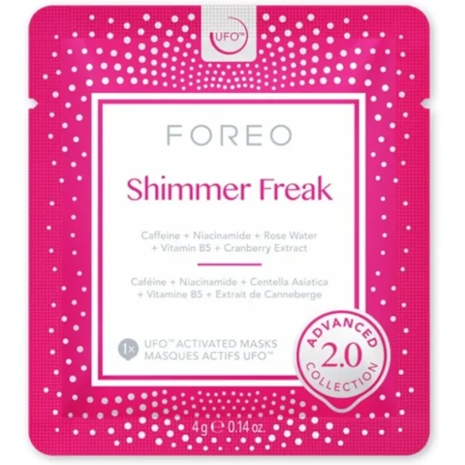 Maskenbehandlung UFO Maskenpads Shimmer Freak 2.0 von Foreo