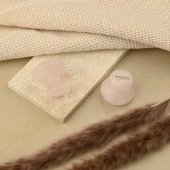 Massage Tools Eye Flowies Rose Quartz for Natural Lifting von Rosental Organics