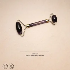 Massage Tools The Amethyst Beauty Roller von Rosental Organics