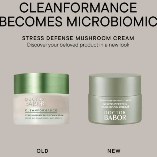 Microbiomic Stress Defense Mushroom Cream von BABOR