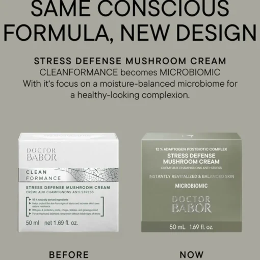 Microbiomic Stress Defense Mushroom Cream von BABOR