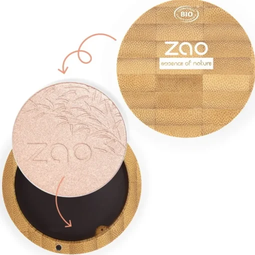Mineral Puder Bamboo Shine-up Powder von Zao