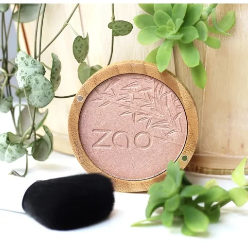 Mineral Puder Bamboo Shine-up Powder von Zao
