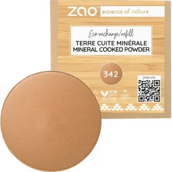 Mineral Puder Refill Cooked Powder Natural von Zao