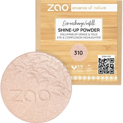 Mineral Puder Refill Shine-Up Powder von Zao