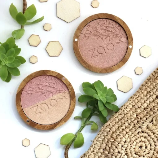 Mineral Puder Shine-Up Powder Duo  von Zao