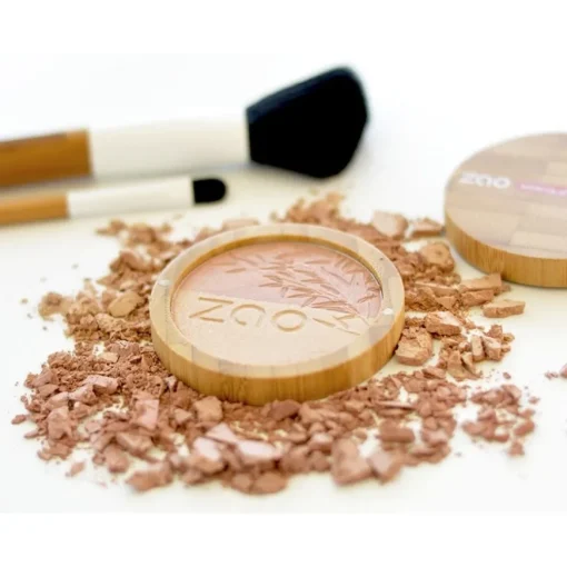 Mineral Puder Shine-Up Powder Duo  von Zao