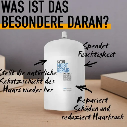 Moistrepair Shampoo von KMS