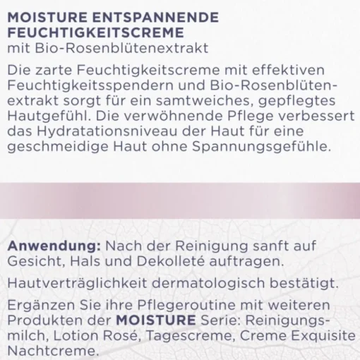 Moisture Feuchtigkeitscreme von Heliotrop