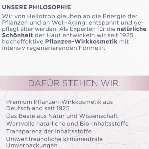 Moisture Feuchtigkeitscreme von Heliotrop