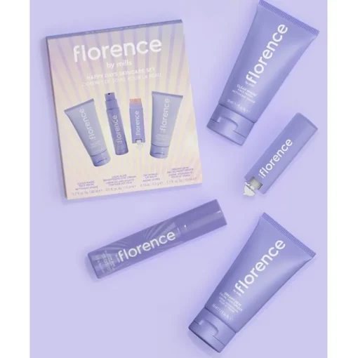 Moisturize Geschenkset Happy Days Skincare Set von florence by mills