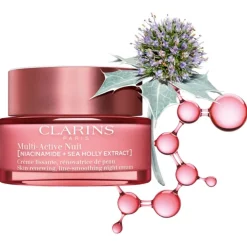 Multi-Active 30+ Nuit Crème Peaux sèches von CLARINS