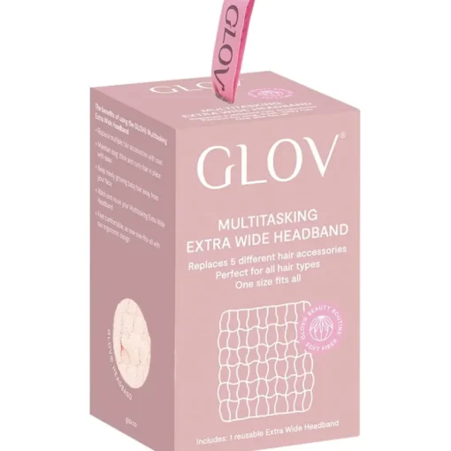 Multitasking Extra Wide Haarband Pastel Pink von GLOV