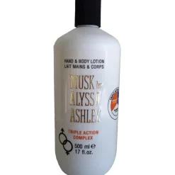 Musk Hand & Body Lotion Triple Action Complex von Alyssa Ashley