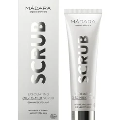 MÁDARA Exfoliating Oil-To-Milk Scrub