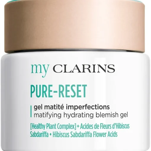 my CLARINS PURE-RESET matifying hydrating blemish gel von CLARINS