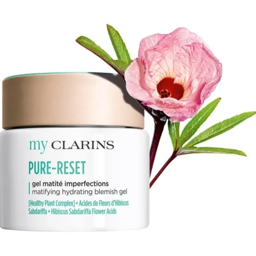my CLARINS PURE-RESET matifying hydrating blemish gel von CLARINS