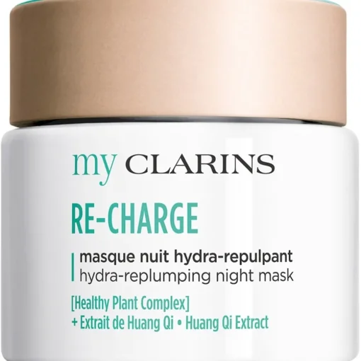 my CLARINS RE-CHARGE hydra-replumping night mask - all skin types von CLARINS
