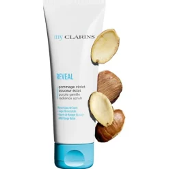 my CLARINS REVEAL Purple Gentle Radiance Scrub von CLARINS