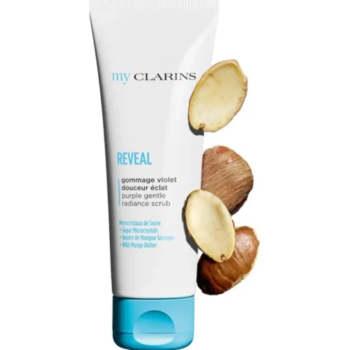my CLARINS REVEAL Purple Gentle Radiance Scrub von CLARINS