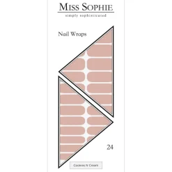 Nagelfolien Cookies N Cream Nail Wraps von Miss Sophie