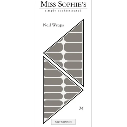 Nagelfolien Cozy Cashmere Nail Wraps von Miss Sophie