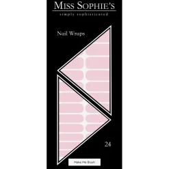 Nagelfolien Make Me Blush Nail Wraps von Miss Sophie