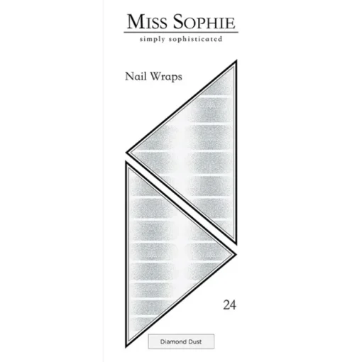 Nagelfolien Nail Wraps Diamond Dust von Miss Sophie