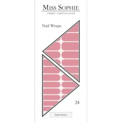 Nagelfolien Nail Wraps Hazel Brown von Miss Sophie