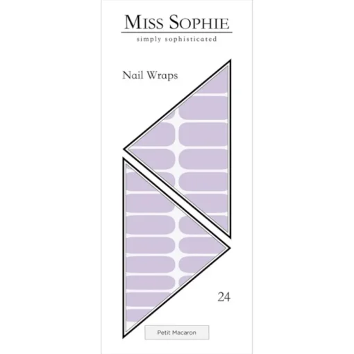 Nagelfolien Nail Wraps Petit Macaron von Miss Sophie