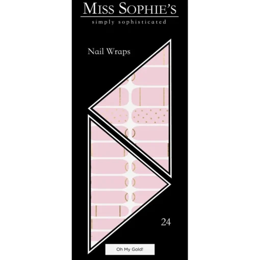 Nagelfolien Oh My Gold! Nail Wraps von Miss Sophie