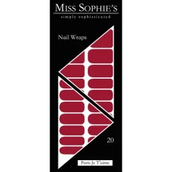 Nagelfolien Paris Je T'aime Nail Wraps von Miss Sophie