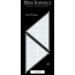 Nagelfolien Transparent Nail Wraps von Miss Sophie