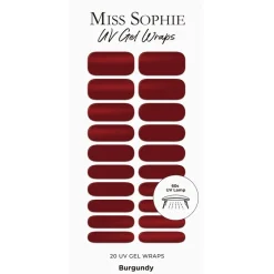 Nagelfolien UV Burgundy UV von Miss Sophie