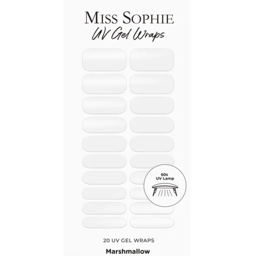 Nagelfolien UV Marshmallow UV von Miss Sophie