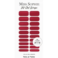 Nagelfolien UV Paris Je T'aime UV von Miss Sophie