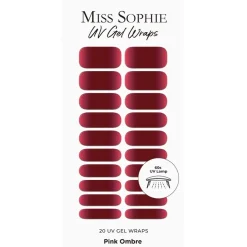 Nagelfolien UV Pink Ombre UV von Miss Sophie