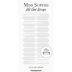 Nagelfolien UV Transparent UV von Miss Sophie