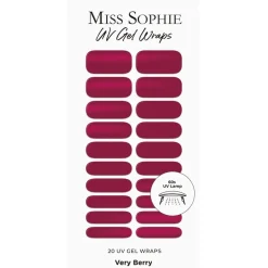 Nagelfolien UV Very Berry UV von Miss Sophie