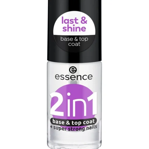 Nagellack 2 in 1 Base & Top Coat von Essence