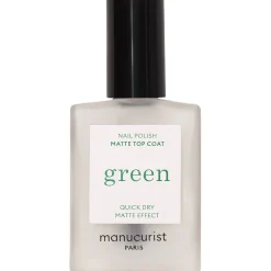 Nagellack Green Matte Top Coat von manucurist Paris