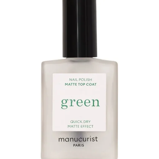 Nagellack Green Matte Top Coat von manucurist Paris