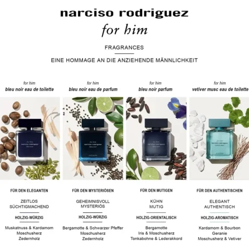 Narciso Rodriguez for him Vetiver Musc Eau de Toilette Spray