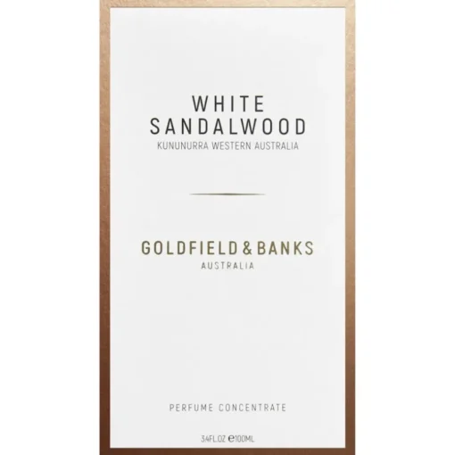 Native Eau de Parfum Spray White Sandalwood von Goldfield & Banks