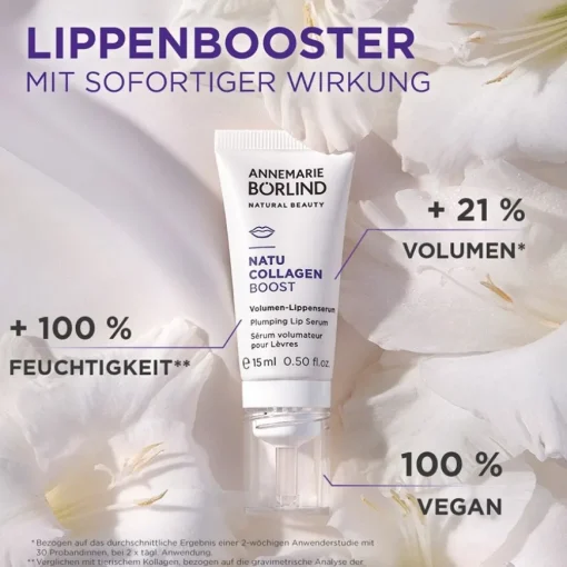 NATUCOLLAGEN BOOST Volumen-Lippenserum von ANNEMARIE BÖRLIND