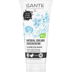 Natural Dreams Duschcreme Bio-Vanille & Bio-Kokosöl von Sante Naturkosmetik