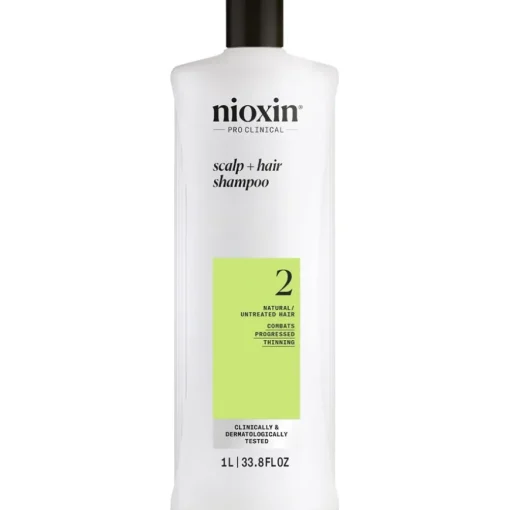 Naturbelassenes, sichtbar dünner werdendes Haar  Cleanser Shampoo Natural Hair Progressed Thinning von Nioxin